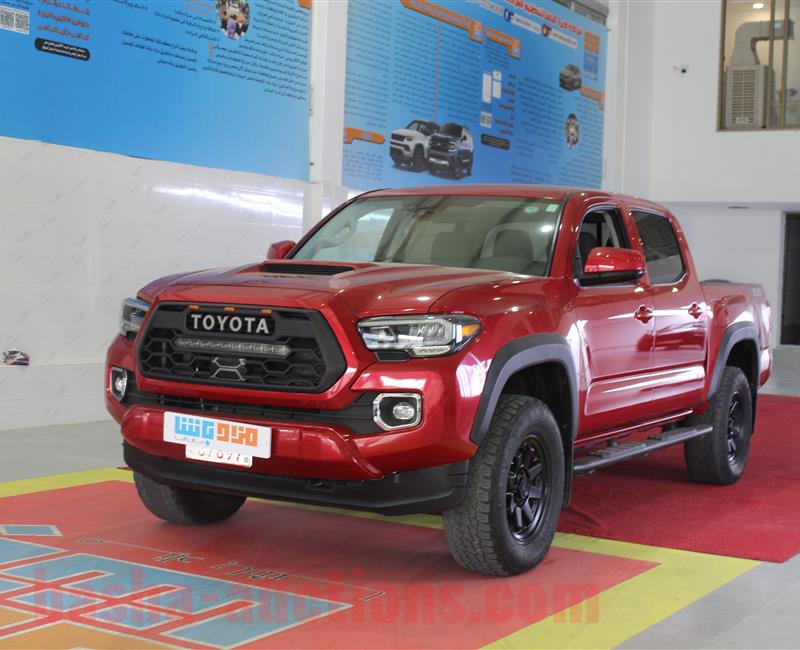 toyota tacoma red 2023