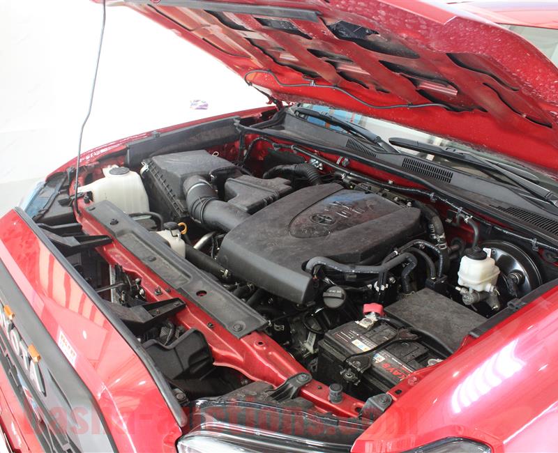 toyota tacoma red 2023